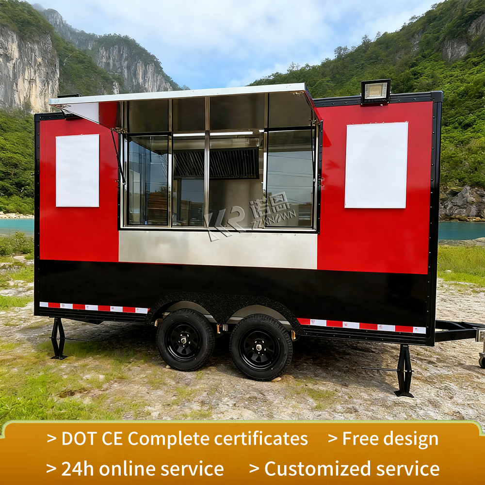 Custom Built Trailers | ZZKNOWN Factory Direct Mobile Food Trailers