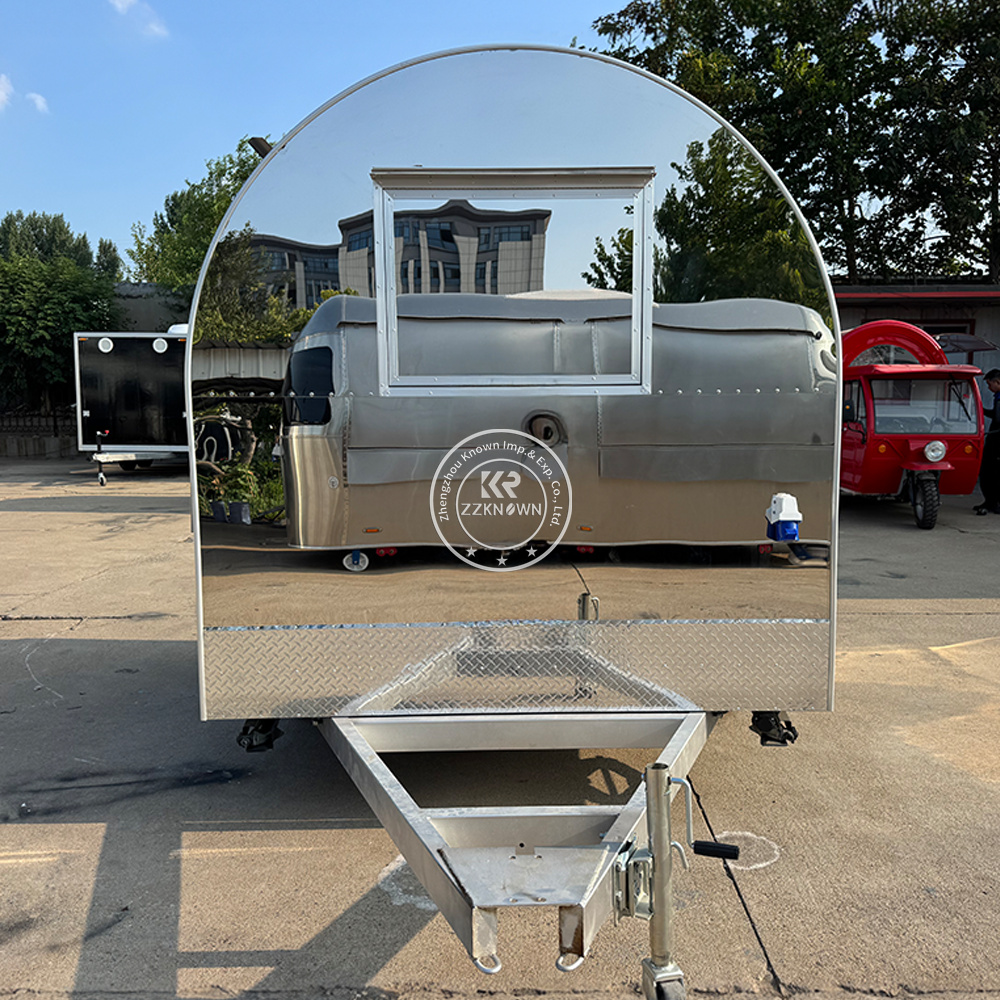 Stainless Steel Catering Trailer | Small Mobile Food Truck Supplier
