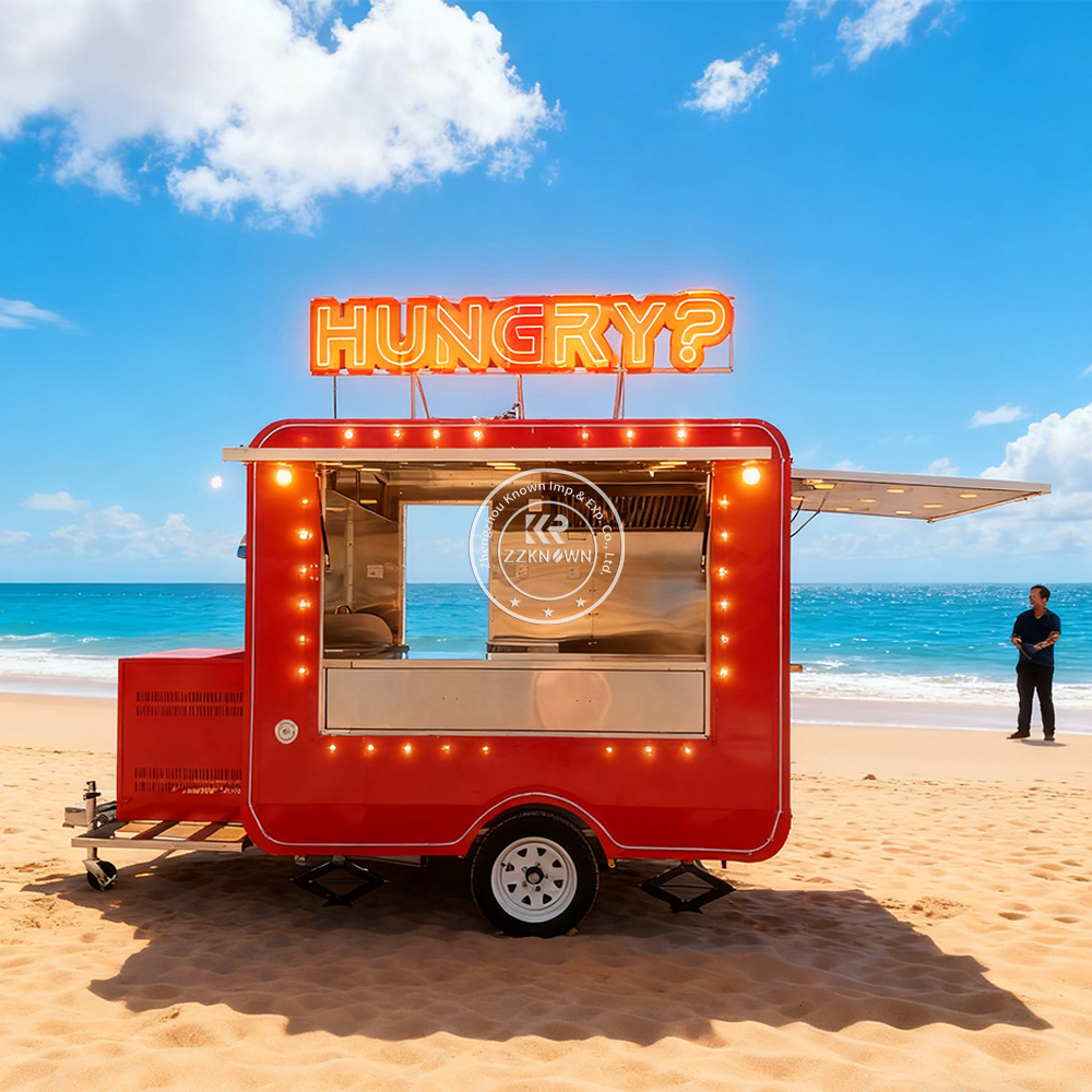 Best Food Trailers for Sale 2025 | Custom Food Truck & Concession Trailers – ZZKNOWN