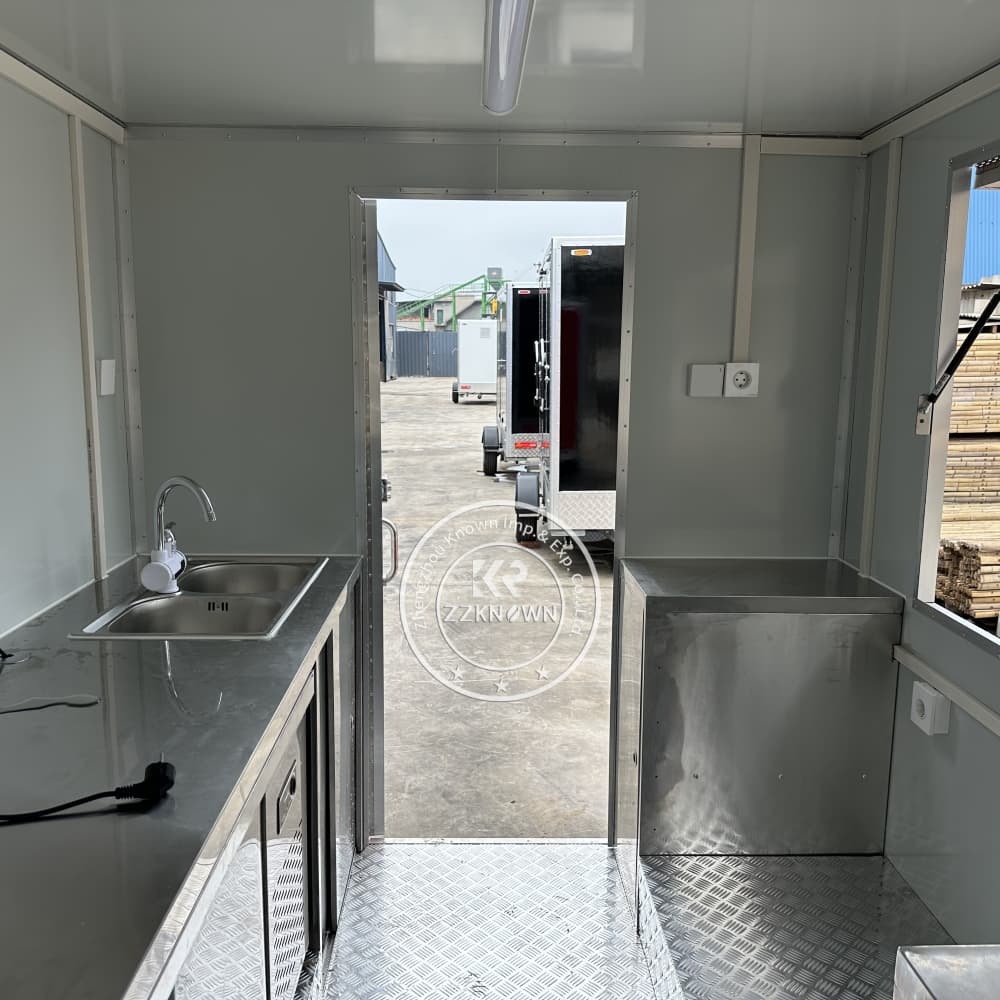 Churros Trailer for Sale | 3m Custom Red Food Trailer