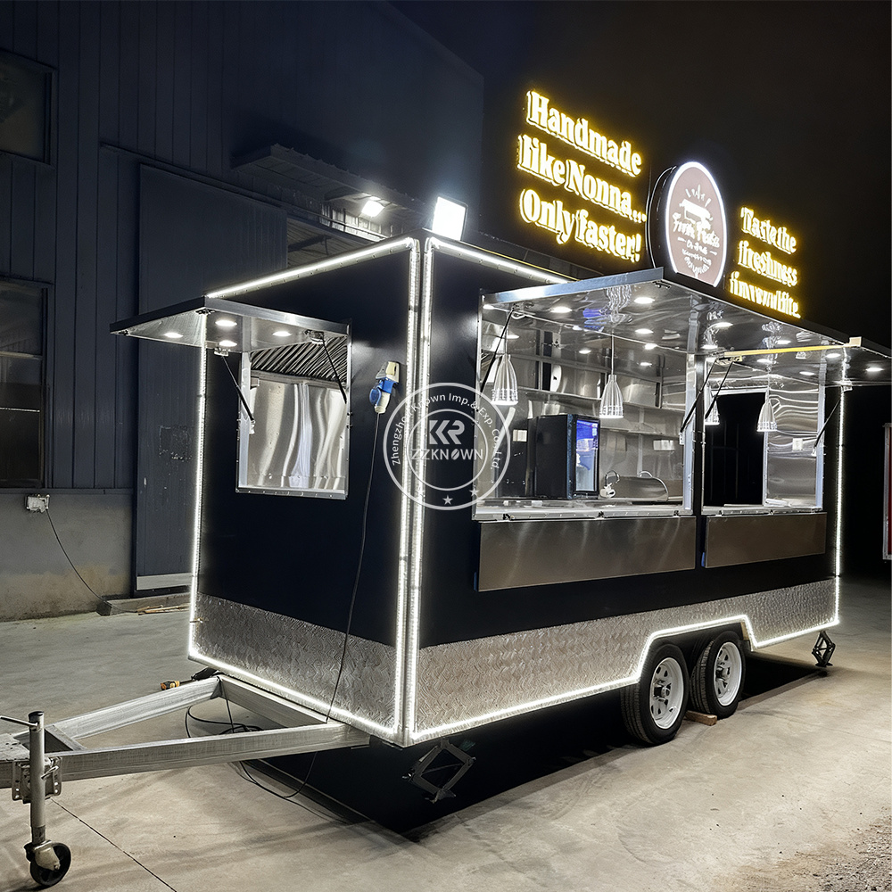 Custom Breakfast & Brunch Food Trailer for Sale UK | Mobile Café Van Manufacturer