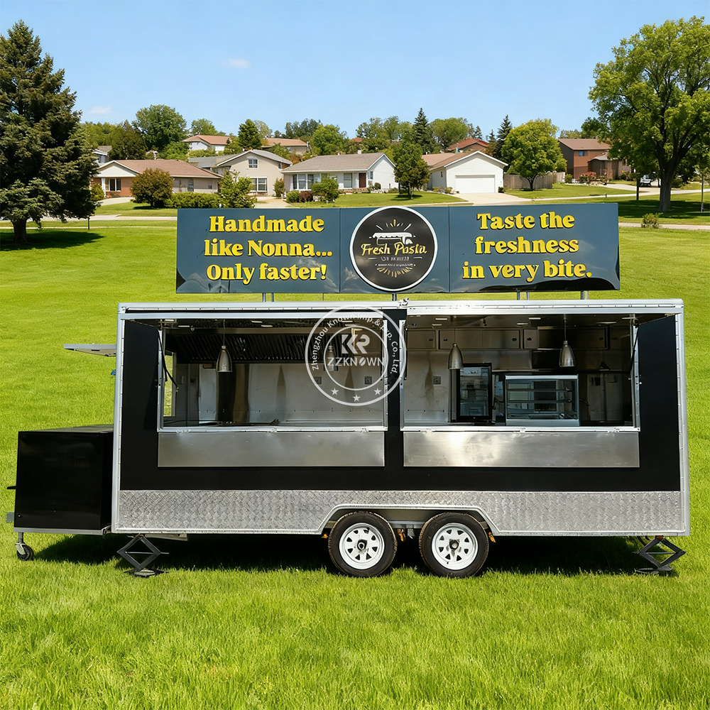 Custom Hamburger Trucks for Sale | Start Your Food Business with ZZKNOWN
