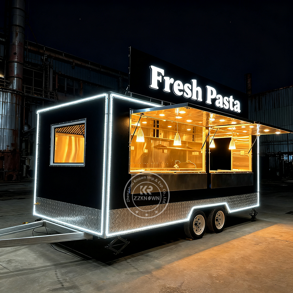 Fully Equipped 5m Breakfast & Brunch Food Trailer | CE/DOT Certified Mobile Kitchen UK