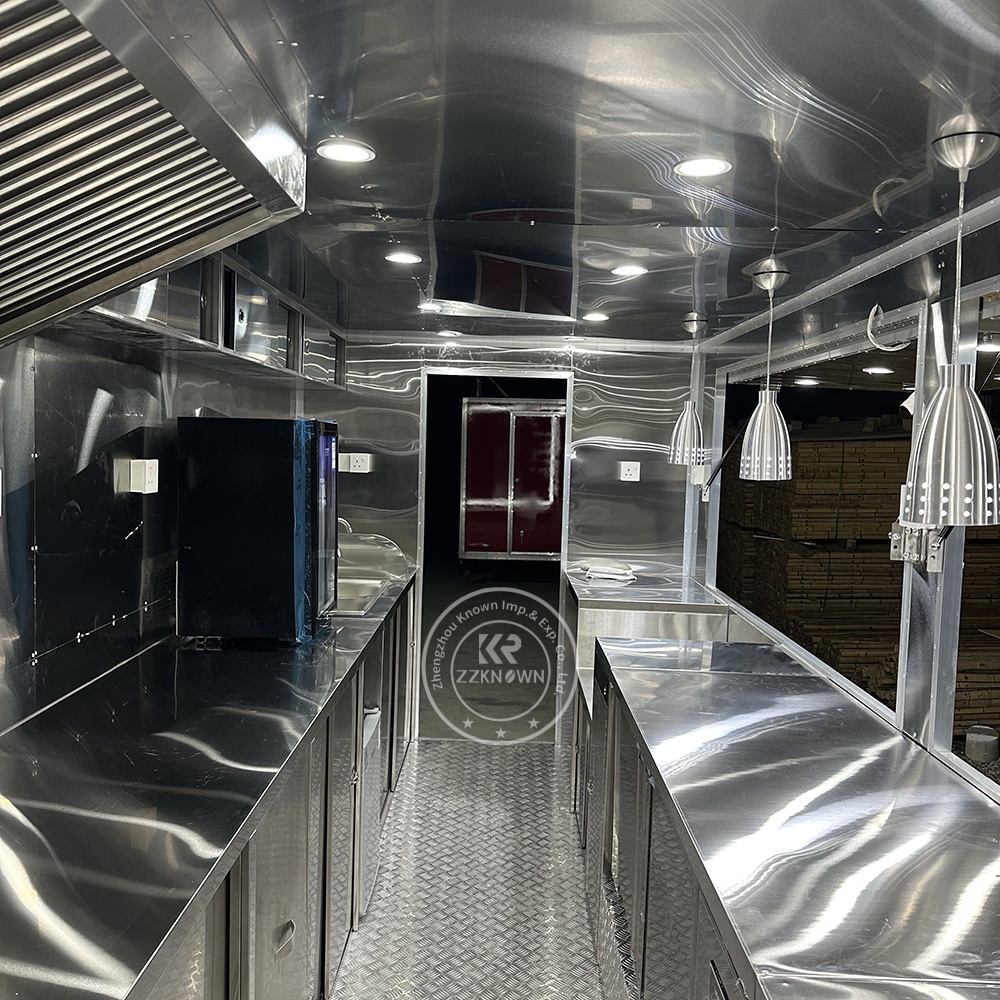 Fully Equipped 5m Breakfast & Brunch Food Trailer | CE/DOT Certified Mobile Kitchen UK