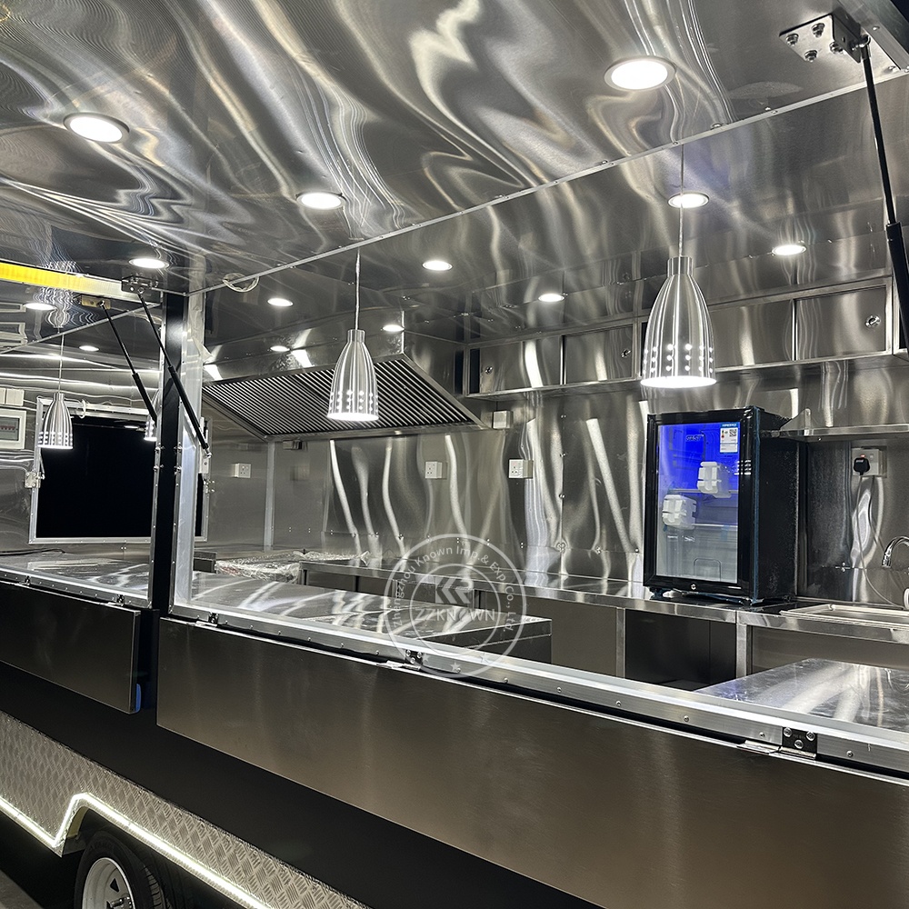 Start Your Mobile Café Business with Our Custom Breakfast Trailer | UK-Standard Food Van