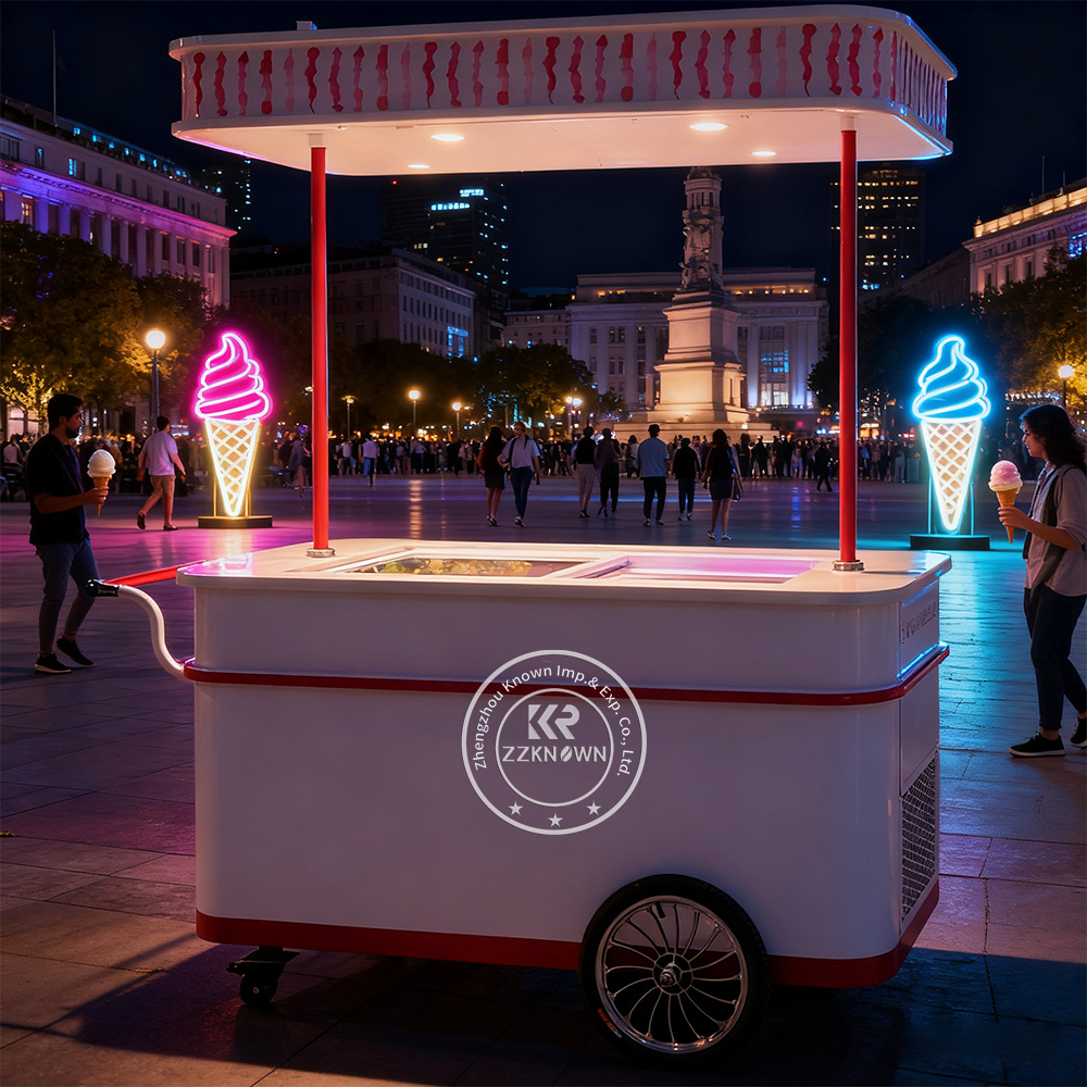 Stylish Ice Cream Cart Design Ideas for UK Vendors | ZZKNOWN Inspiration