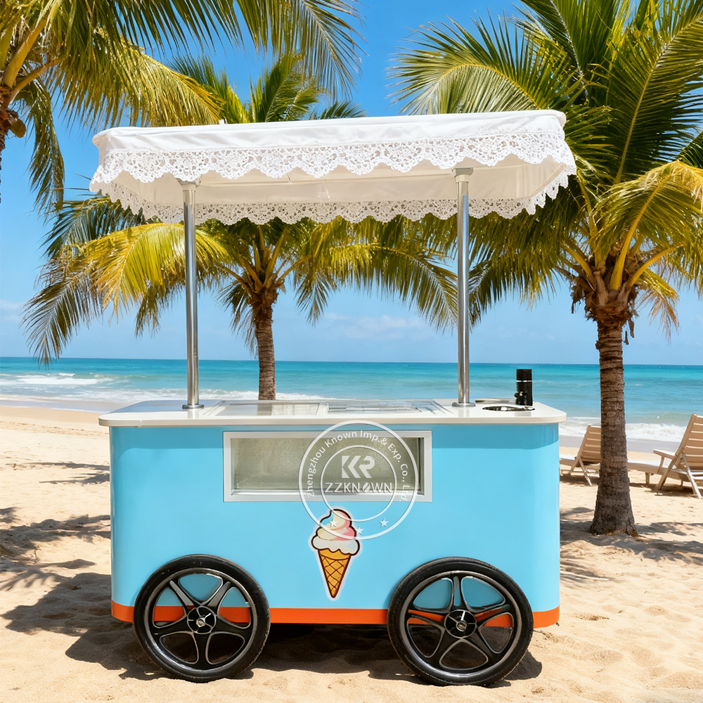 Go Green with an Eco-Friendly Ice Cream Cart | ZZKNOWN Sustainable Solutions