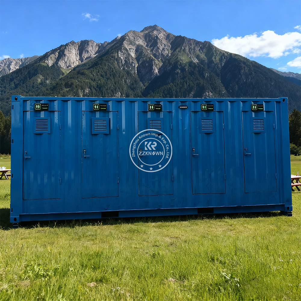 Shipping Container Toilet For Sale | Portable Sanitation Container | ZZKNOWN Manufacturer
