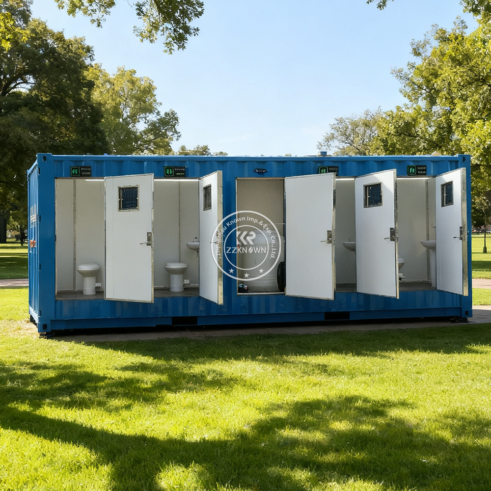 Toilet Container For Sale | Prefab Modular Restroom Cabin With Water System | ZZKNOWN