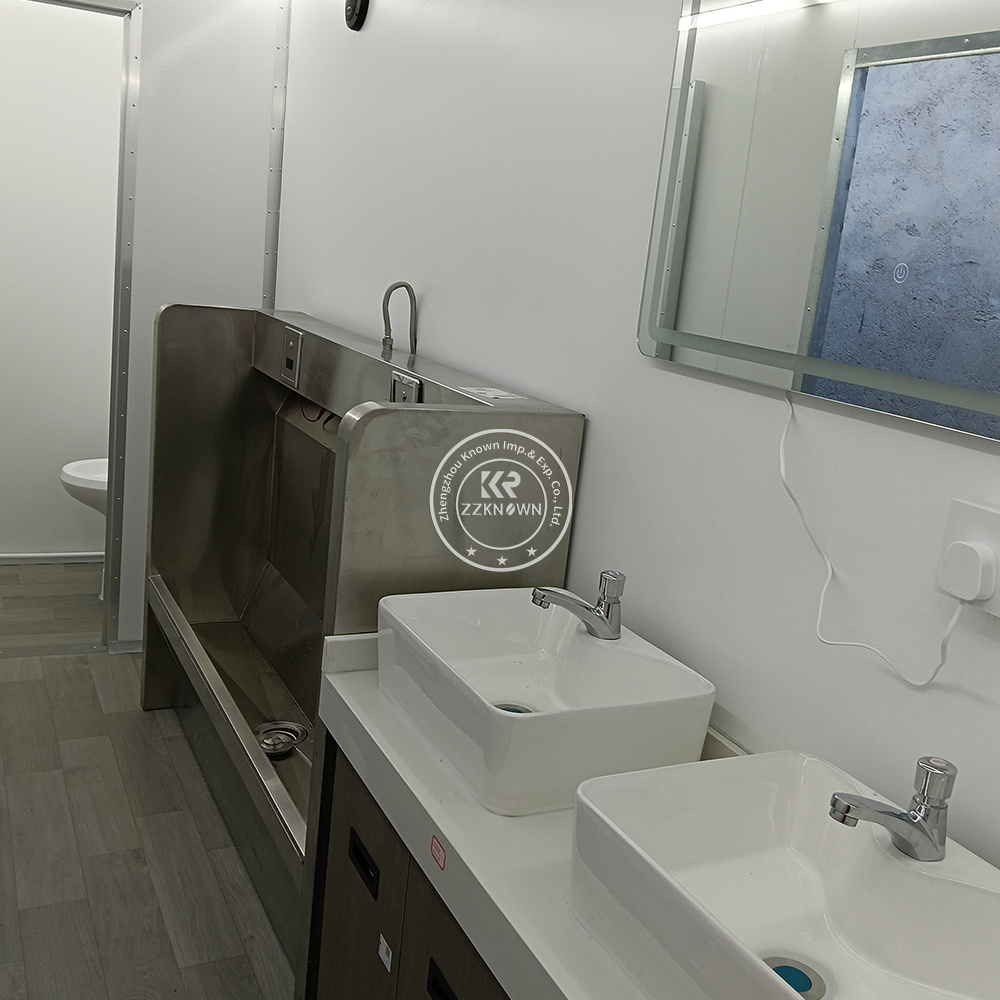 Shipping Container Toilet For Sale | Portable Sanitation Container | ZZKNOWN Manufacturer