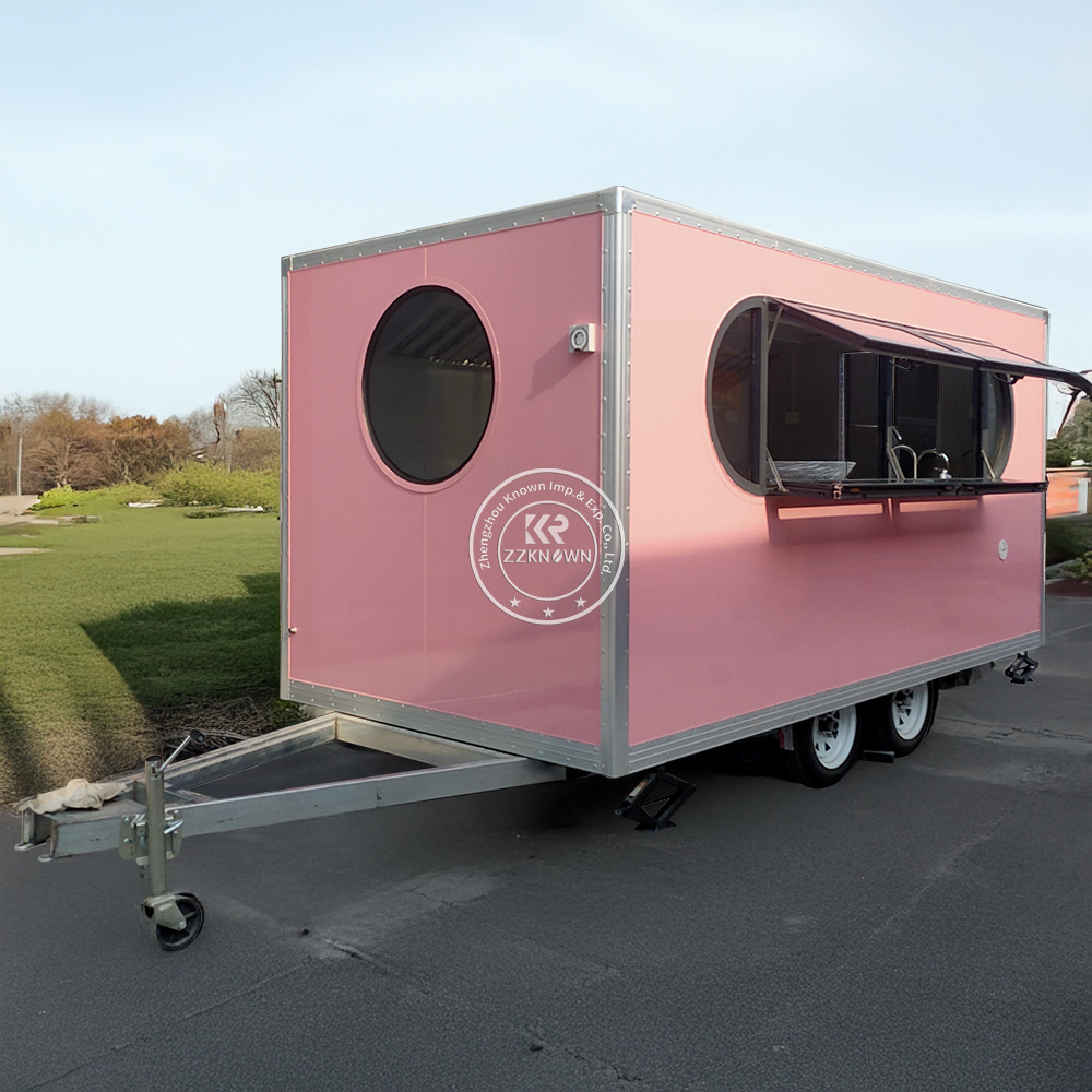 Pink Food Trailers for Sale UK | Eye-Catching Designs by ZZKNOWN