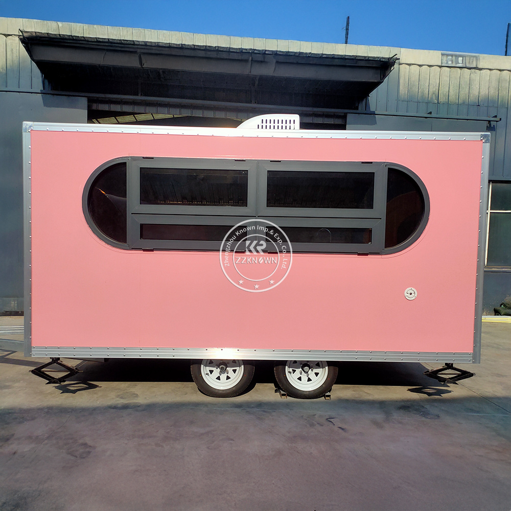 Pink Food Trailers for Sale UK | Eye-Catching Designs by ZZKNOWN