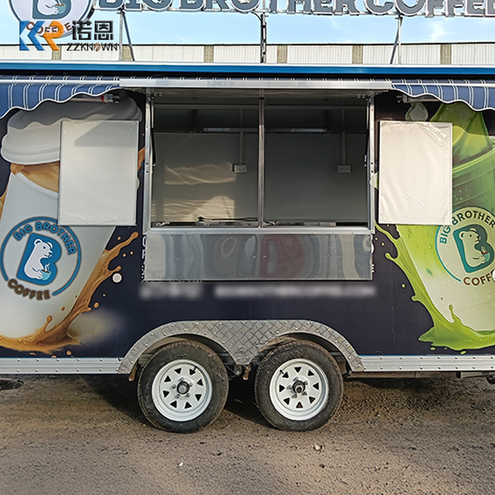 Low Cost Coffee Trailer for Sale | Affordable Mobile Coffee Business – ZZKNOWN