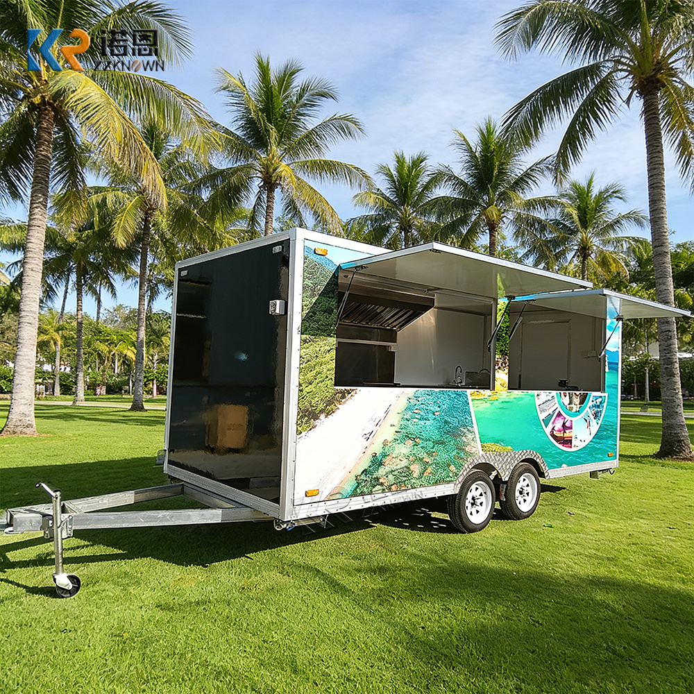 Seafood Food Trailer for Sale – Custom Mobile Seafood Kitchen for Commercial Use