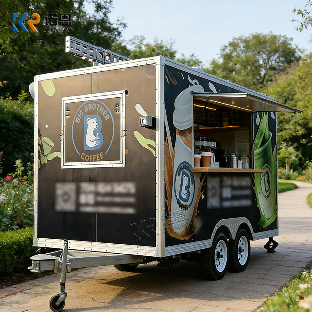 Low Cost Coffee Trailer for Sale | Affordable Mobile Coffee Business – ZZKNOWN
