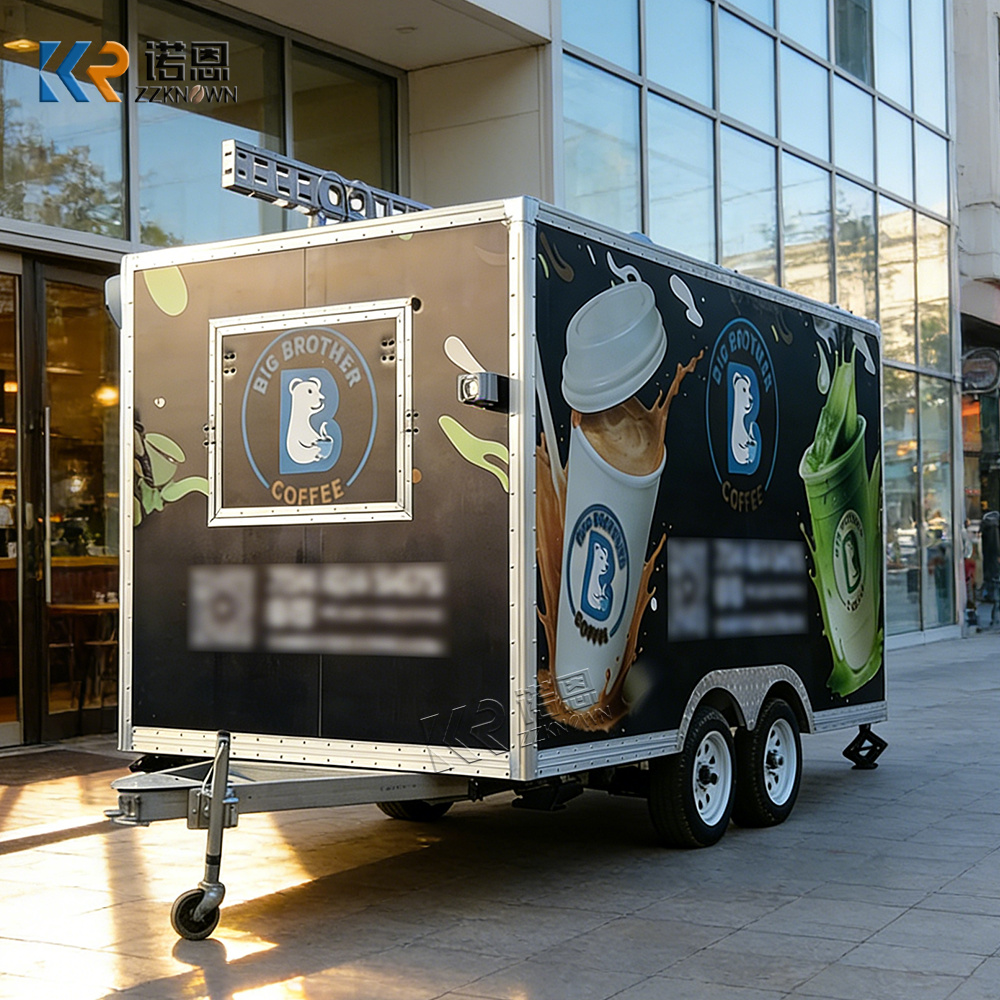 Cheap Coffee Trailer for Sale USA | Factory Direct Mobile Coffee Trailer – ZZKNOWN