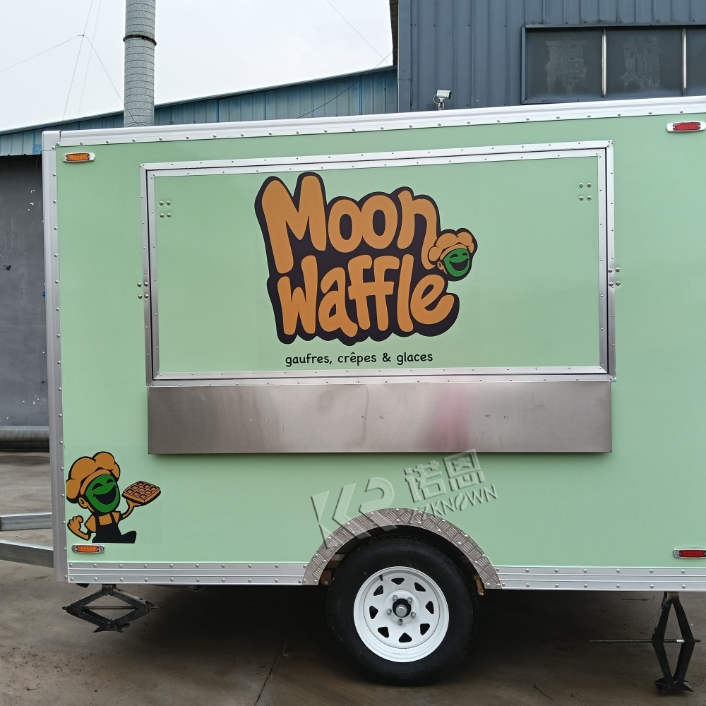 Food Trailer with Equipment for Sale | Custom Mobile Food Trailer Europe