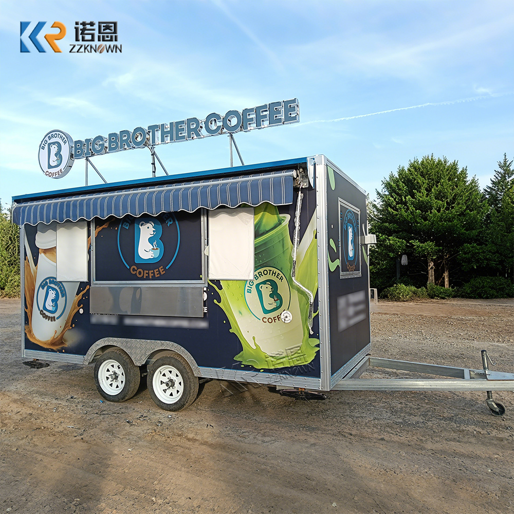Cheap Coffee Trailer for Sale USA | Factory Direct Mobile Coffee Trailer – ZZKNOWN