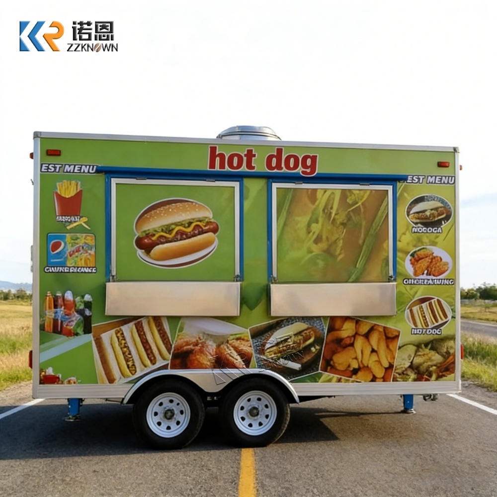 CE Certified Food Trailer for Europe