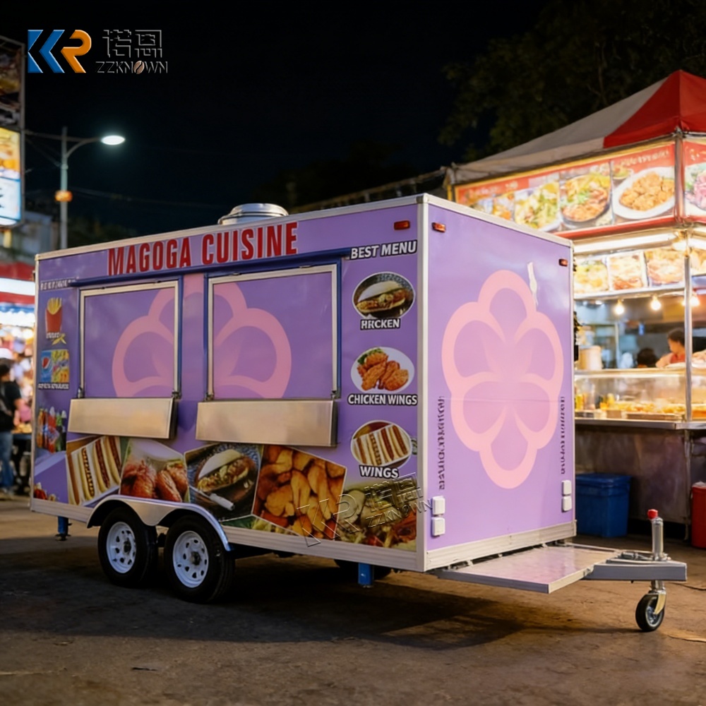 CE Certified Food Trailer for Europe