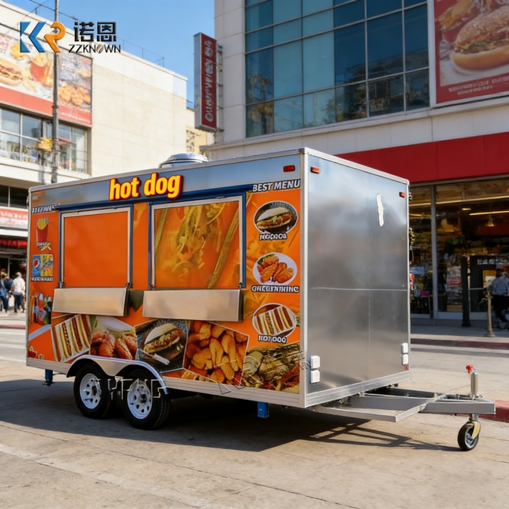 Winter-Ready Hot Dog Food Trailer for Canada