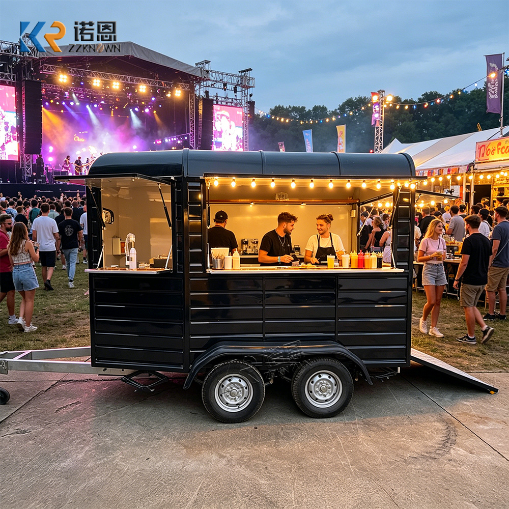 Horse Trailer Food Truck Conversion | Unique Mobile Catering Solution