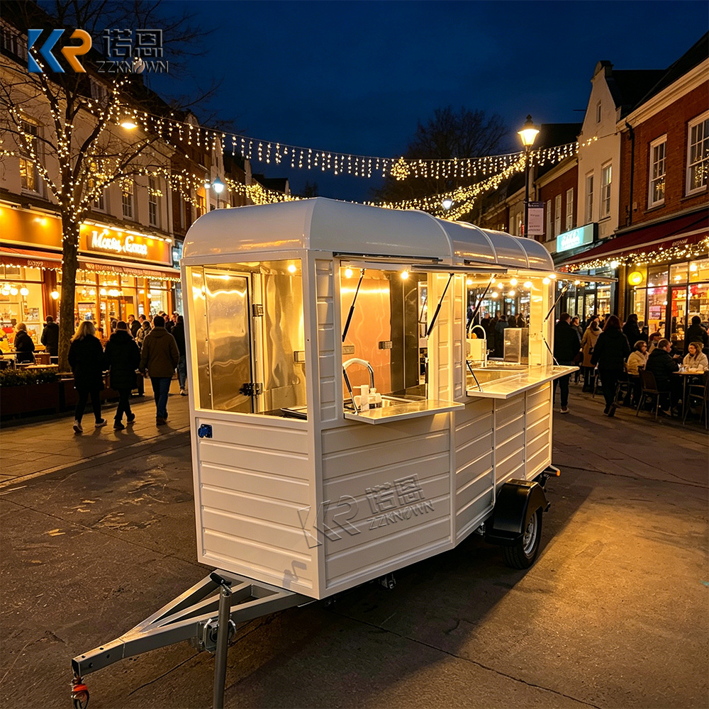 Vintage Horse Trailer Food Truck for Sale | Custom Mobile Kitchen UK