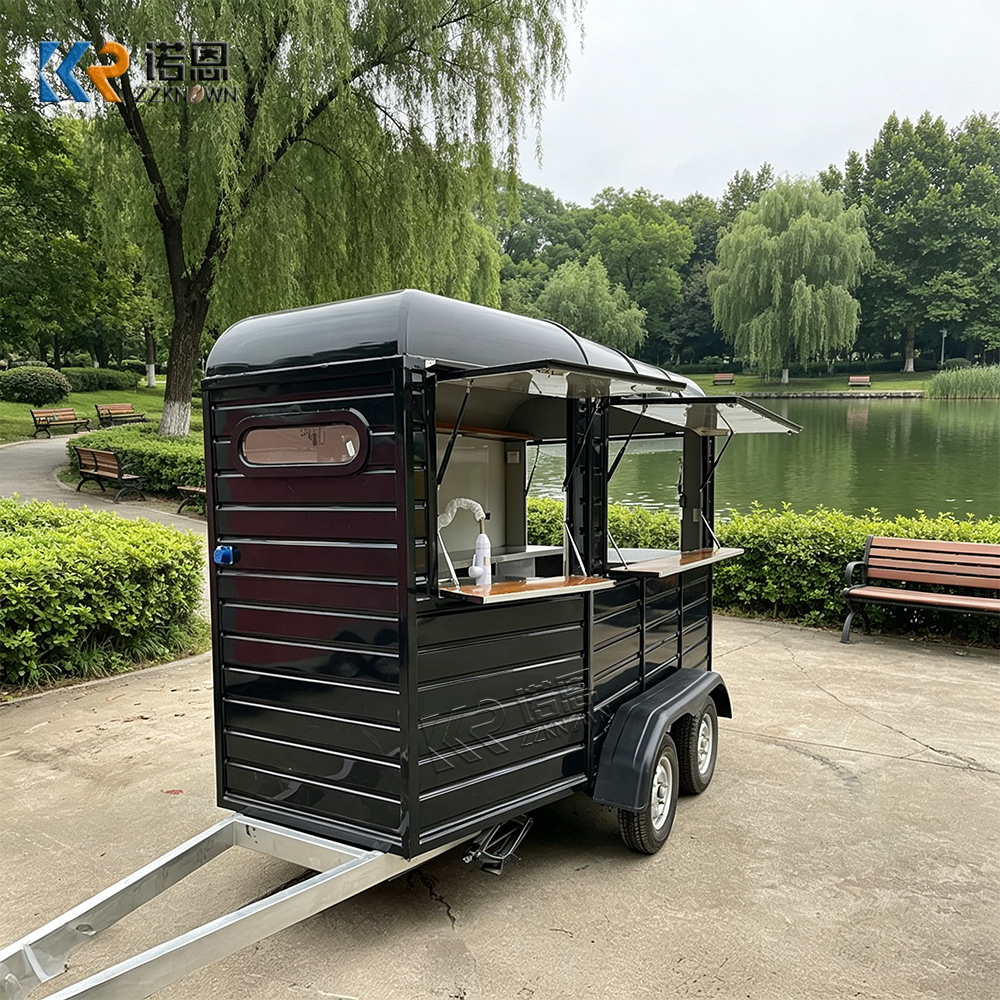 Custom Horse Box Food Trailer Manufacturer | Vintage Mobile Catering Unit