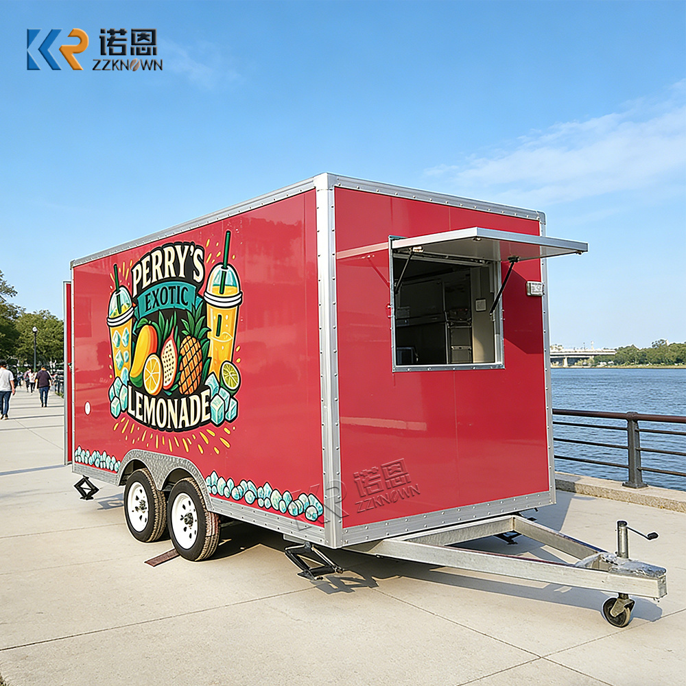 Bubble Tea Cart for Sale | Mobile Drink Cart by ZZKNOWN