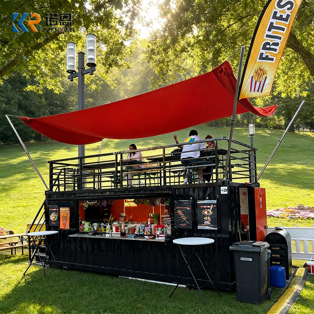 BBQ Container for Sale | Mobile Grill Kitchen by ZZKNOWN