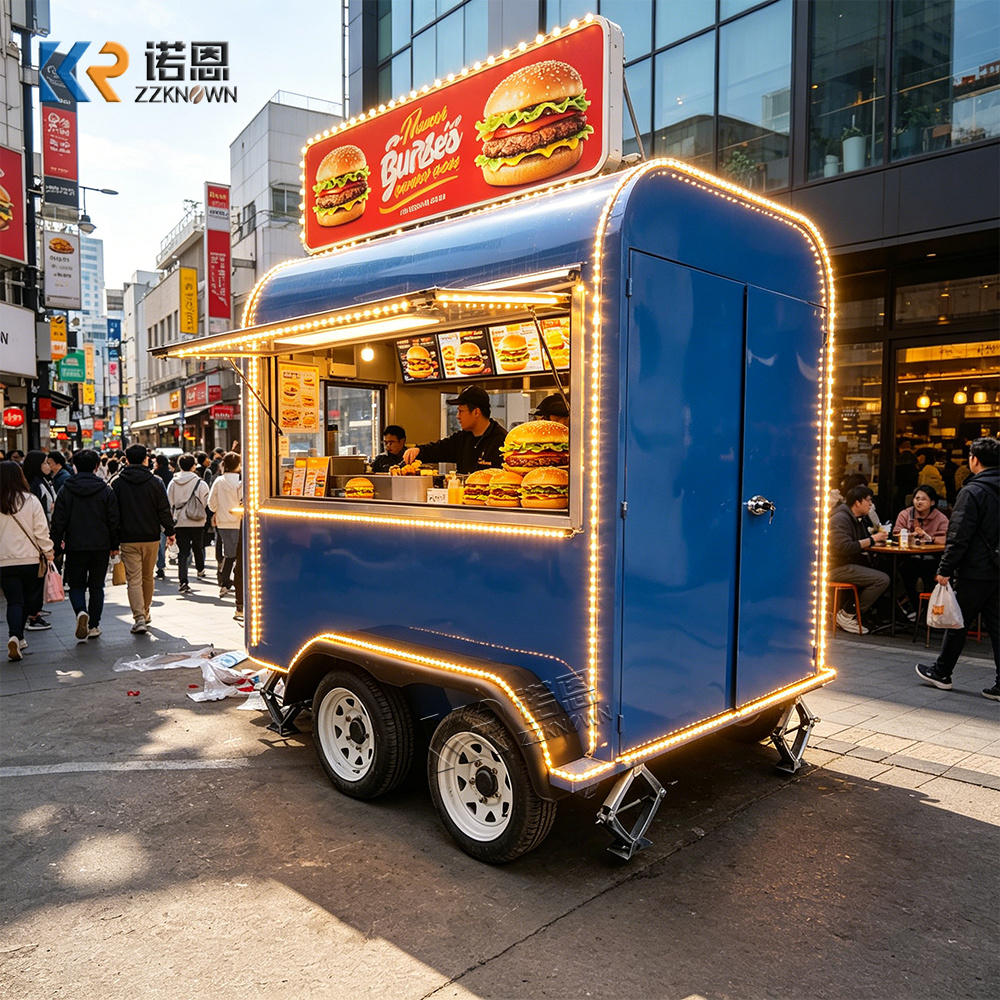 Hot Dog Stand for Sale | Mobile Street Food Stand by ZZKNOWN