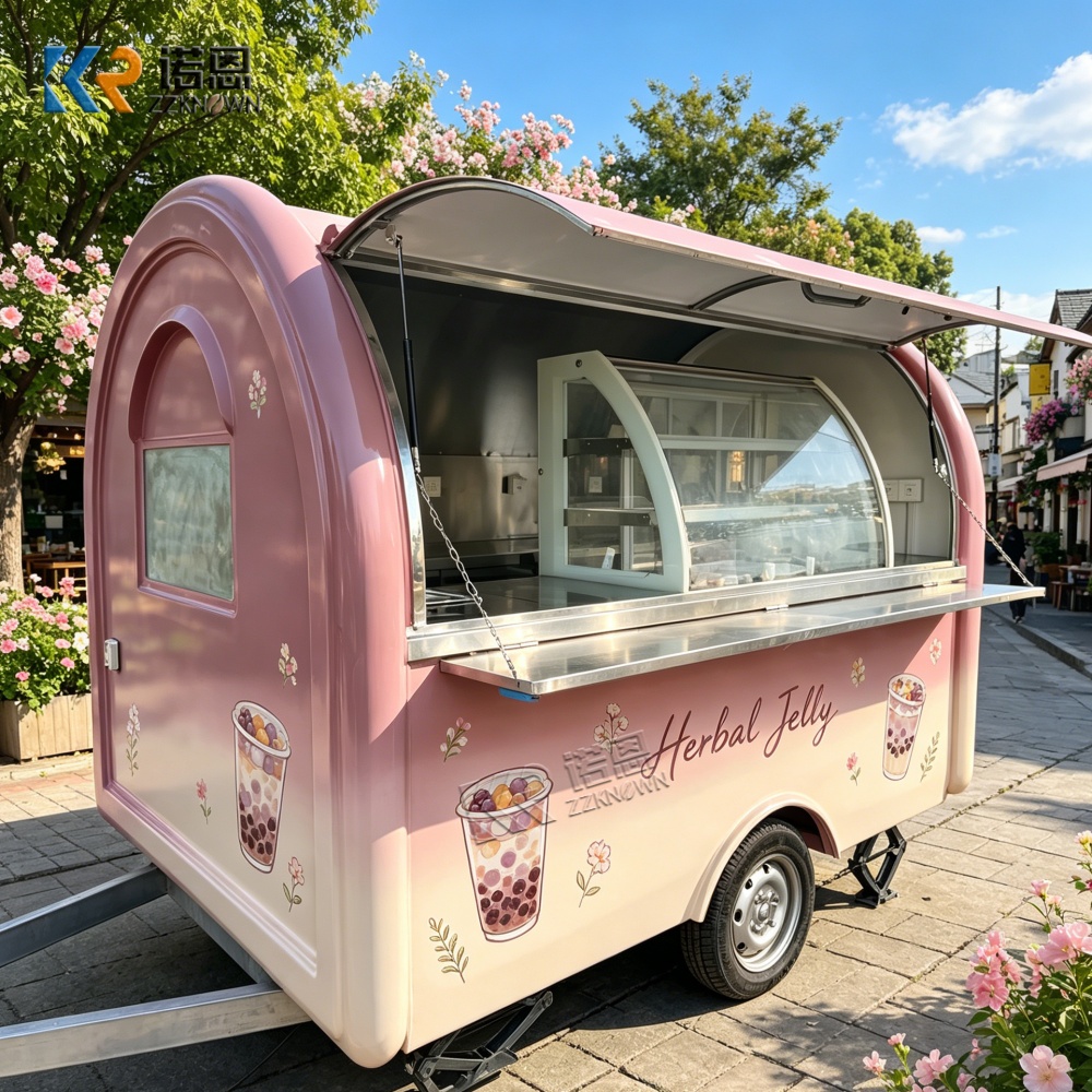Mobile Cart for Sale | Custom Street Food Cart by ZZKNOWN