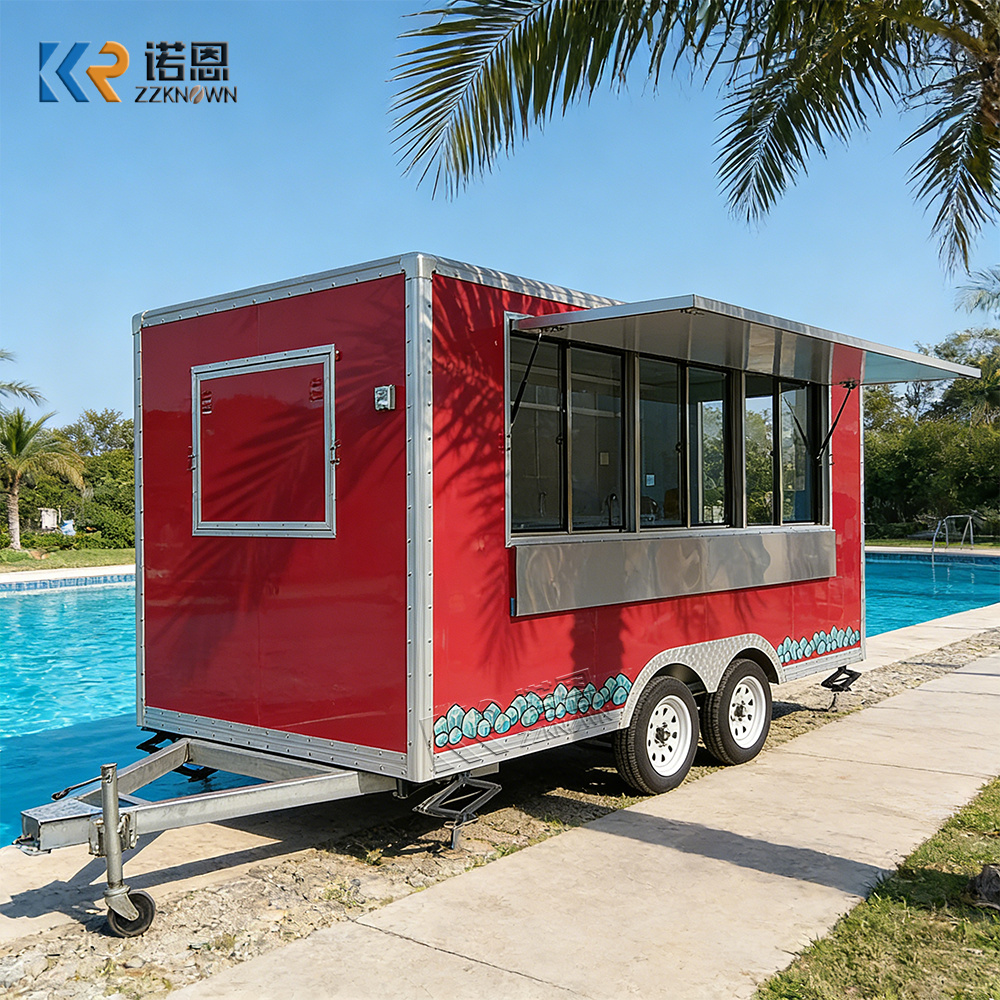 Bubble Tea Cart for Sale | Mobile Drink Cart by ZZKNOWN