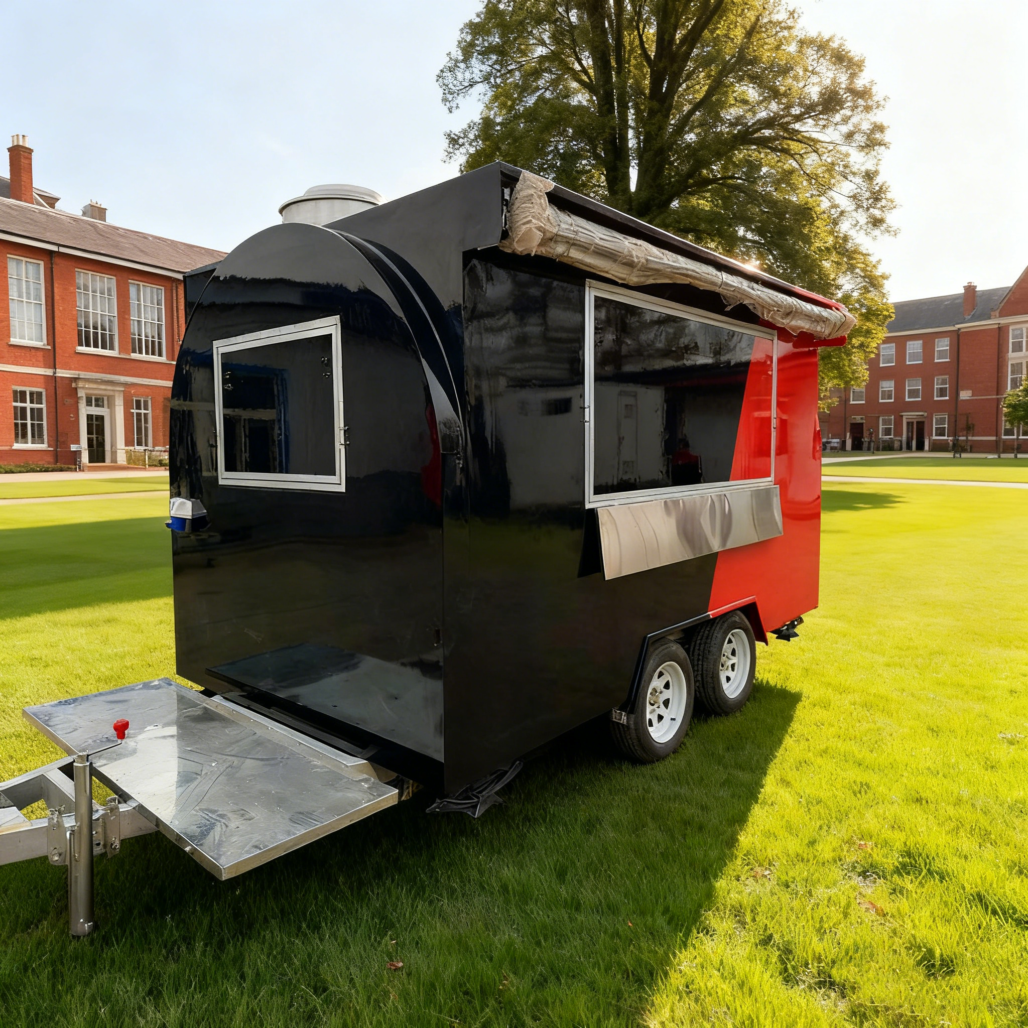 Mini Food Trailer for Sale | Compact Catering Trailer by ZZKNOWN