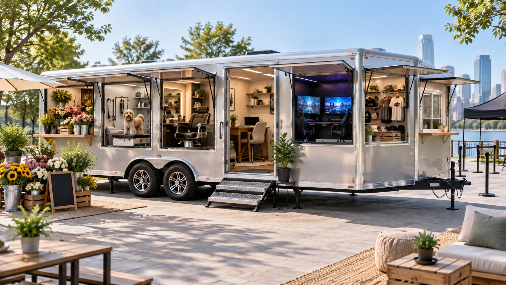 What Can You Do With a Custom Trailer Besides Serve Food?